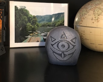 Hand-Painted Legend of Zelda: Ocarina of Time Gossip Stone Statue