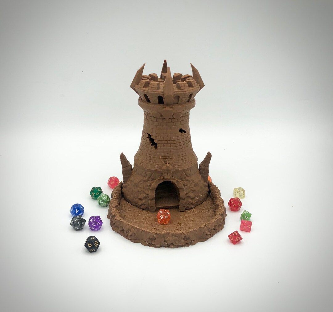 Fighter Dice Tower From Fate's End Dice Towers by Kimbolt Etsy