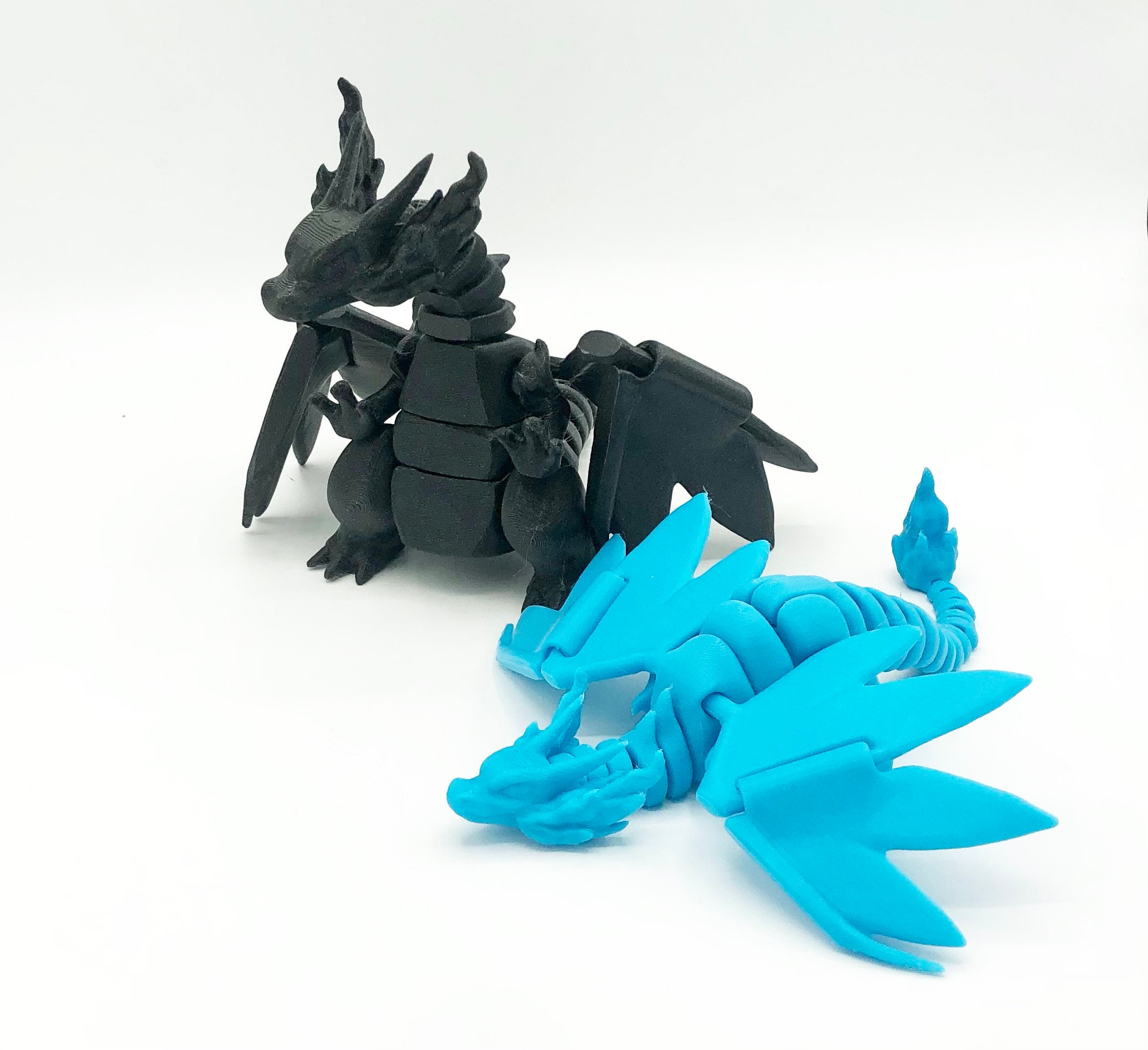 Mega Charizard X - Flexi Articulated Pokémon (print in place, no supports)