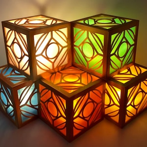 3D Printed Jedi Holocron Wayfinder Inspired by STAR WARS