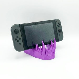 Fanged Monster Mandible Jaw Bone Switch Stand - Compatible with Switch, Tablets, and Phones - 3D Printed Various Colors