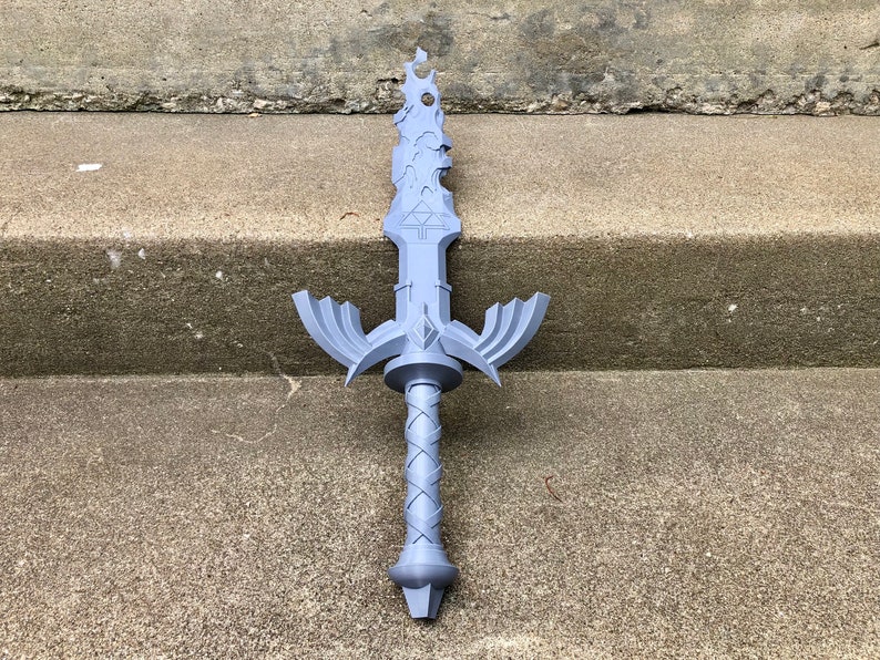 Corrupted Master Sword 3D Printed Collectible Cosplay Prop image 8