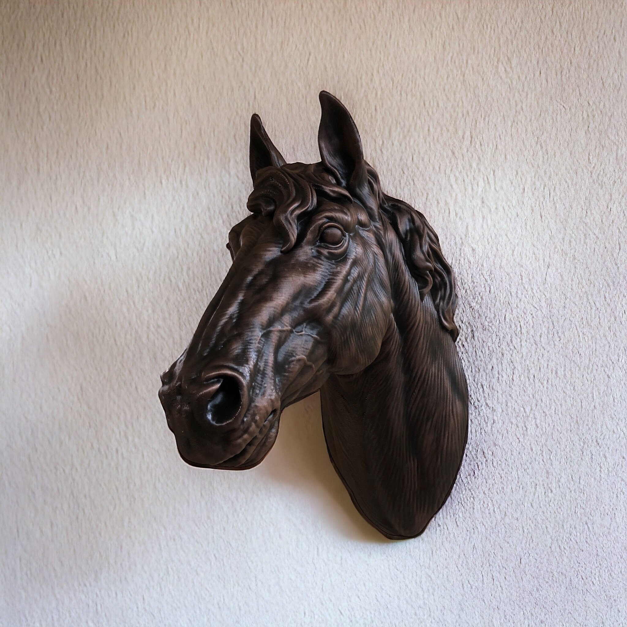 3D Life Size Gray Wolf Head Wall Mount Bust 3D Life Size Gray Wolf Head Wall Mount Bust