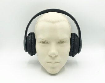 Eleven Headphone Head - 3D Printed Headphone Stand Bust - Etsy