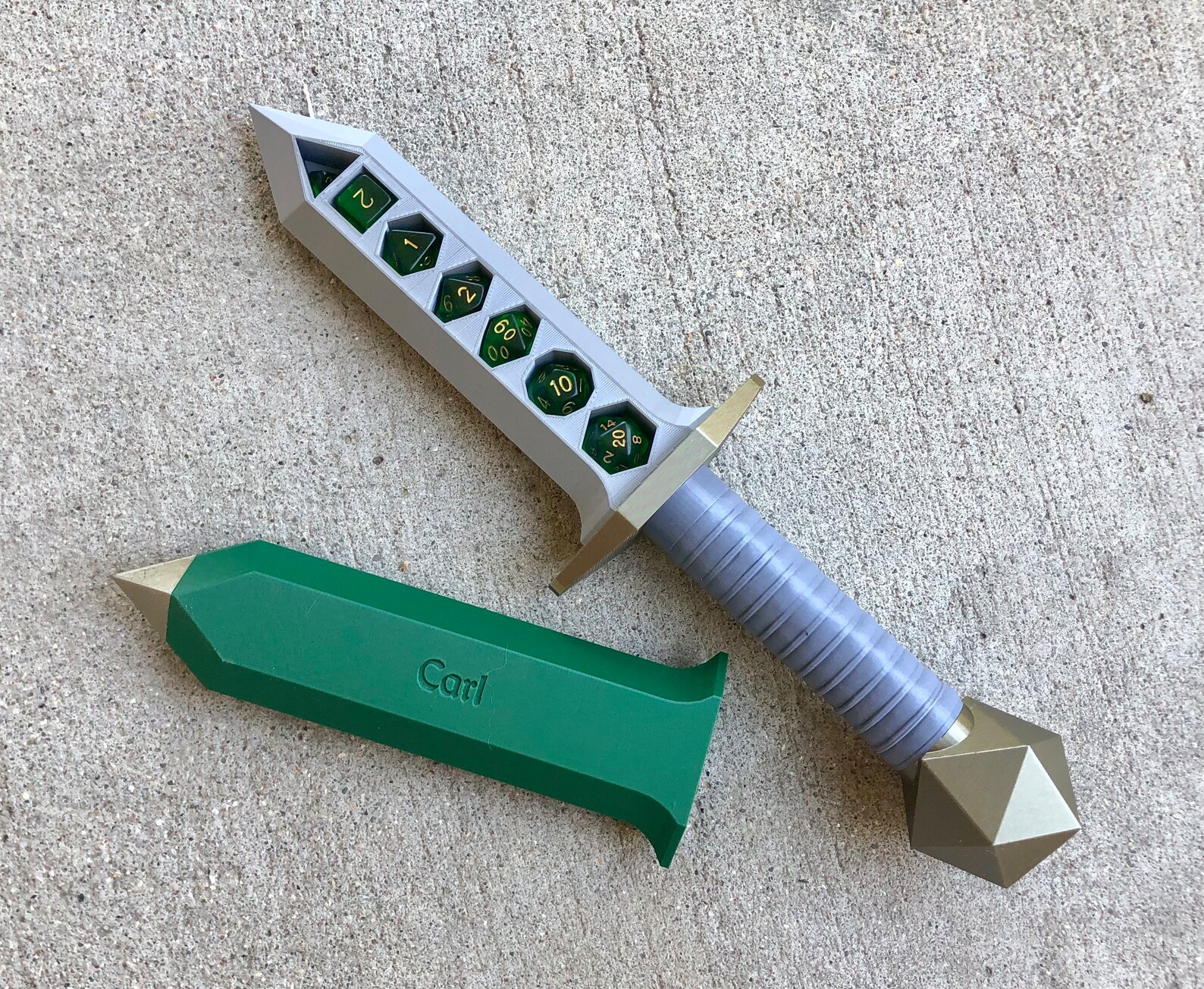 Dagger of Holding Dice Vault Dice Holding Dagger for Etsy