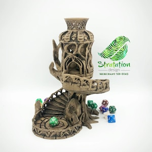 Celtic Fairy Dice Tower from Stratation Design 3D