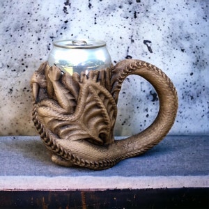 Dragon Mug 3D Printed Can Holder - Various Colors