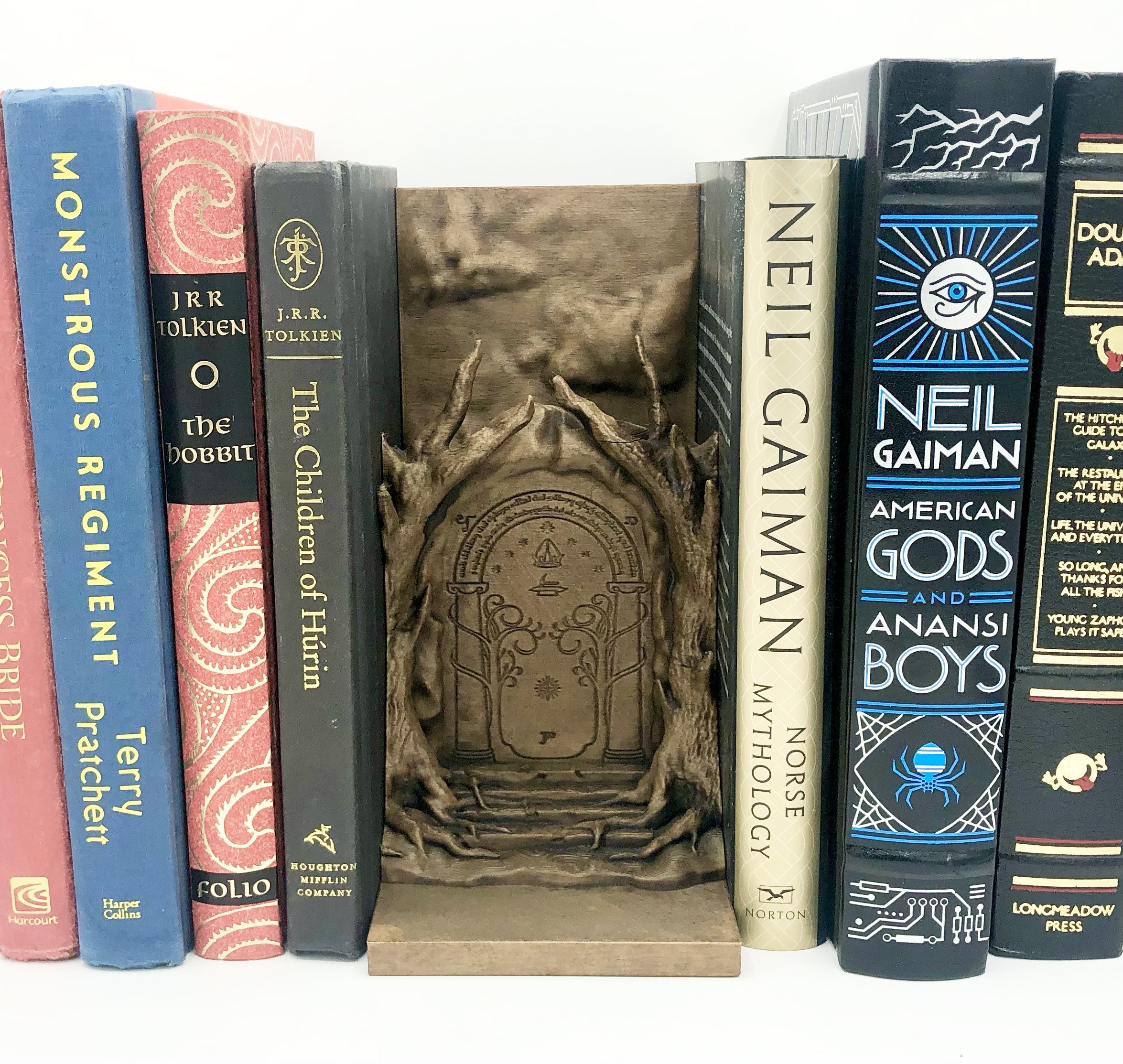 Doors of Durin Khazad-dum Moria Illuminated Book Nook Insert - 3D