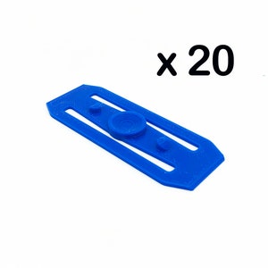 3D Printed Racetrack Connectors Set of 20 Compatible with Hotwheels