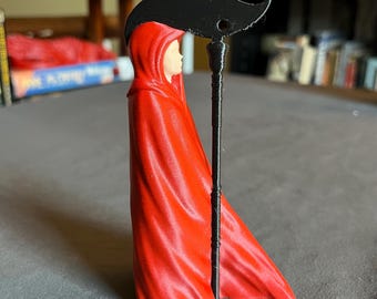 Zeis boekenplankdecor - Reaper-boekfiguur - 3D-geprint kinderachtig decor