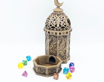 Lantern of Dark Dice Tower from Fate's End Furhaven by Kimbolt Creations