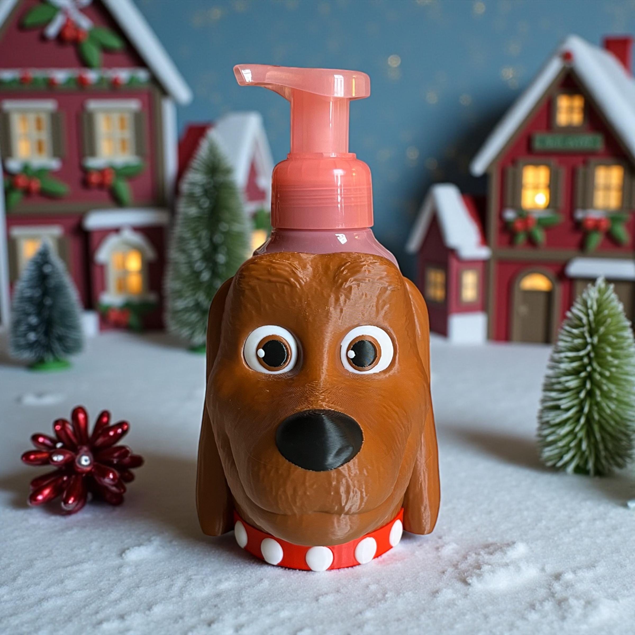 Christmas Dog Max Hand Soap Holder Decor Figure From the Grinch
