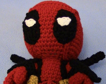 Crocheted Masked Hero Anti-Hero Wade Pattern