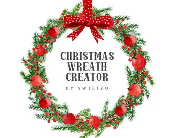 Christmas Wreath Clip art, Holiday decoration