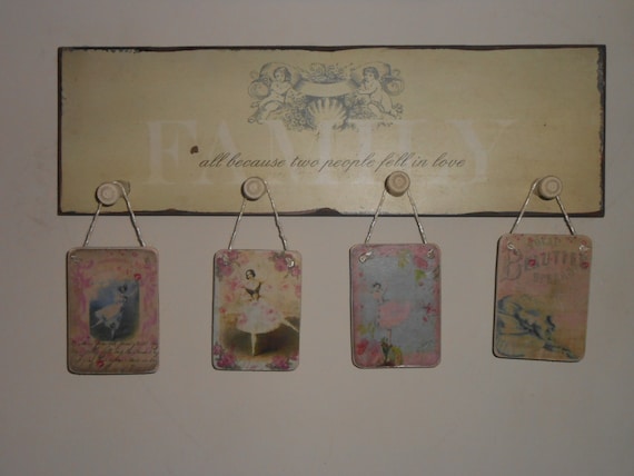 Shabby Chic De Madera signos aspecto antiguo Náutica Vintage Casa