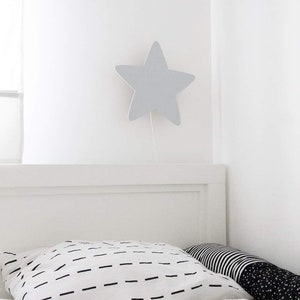 Star Night Light, Star Lamp, Star Wall Light, Children Night Light, Baby LED Lamp, Kids Wall Light, Nursery Lighting, Christmas Gifts