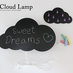 Cloud Wall Light, LED Wall Lamp, Cloud Night Light, Childrens Night Light, Kids Wall Lamp, Kids Wall Light, Nursery Night Light, Baby Lamp