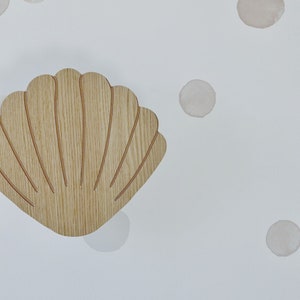 Seashell Night Light, Nautical Kids Wall Light, Wall Night Light, Kids Bedroom Decor, Nursery Decor , Wall Lamp,Shell Light, Mermaid