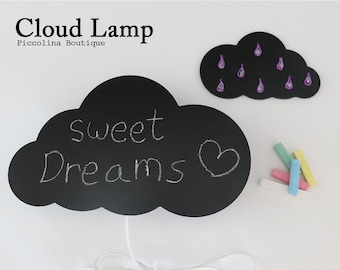 Cloud Wall Light, LED Wall Lamp, Cloud Night Light, Childrens Night Light, Kids Wall Lamp, Kids Wall Light, Nursery Night Light, Baby Lamp