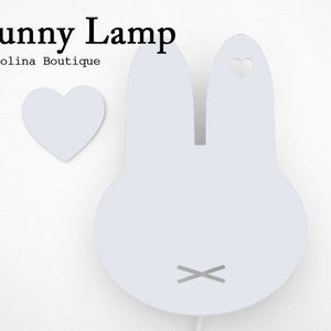 Bunny Light, Children Night Light, Kids Wall Light, Woodland Lamp, Animal Night Light, Nursery Night Lamp, Nursery Wall Lamp, Baby Wall Lamp
