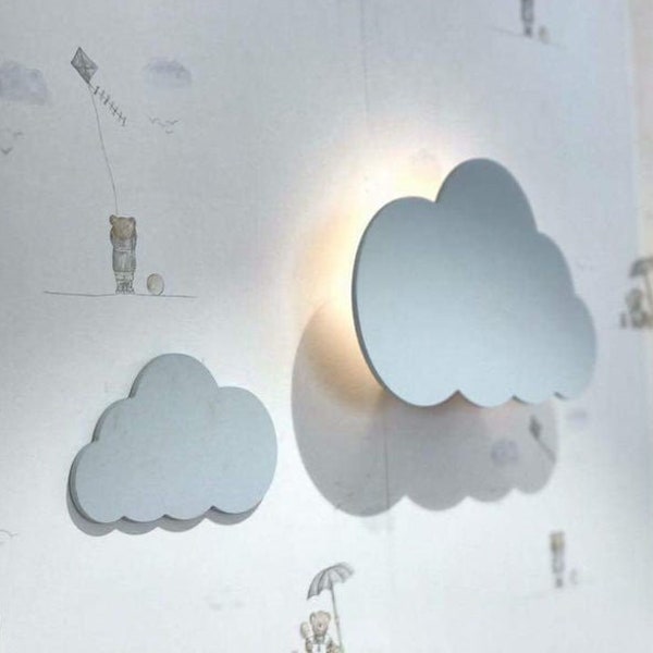 Cloud Lamp, Baby Wall Lamp, Nursery Night Lamp, Wall Night Light, Kids Wall Light, Childrens Lamp, Kids Night Light, Nursery Decor