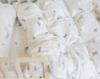 cot bed duvet cover and pillowcase