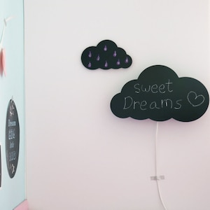 Cloud Wall Light, LED Wall Lamp, Cloud Night Light, Childrens Night Light, Kids Wall Lamp, Kids Wall Light, Nursery Night Light, Baby Lamp