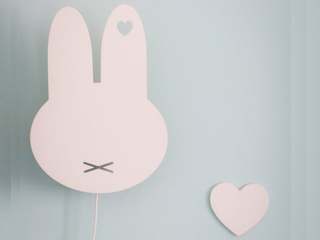 Pink Rabbit Night Light This item is unavailable - Etsy