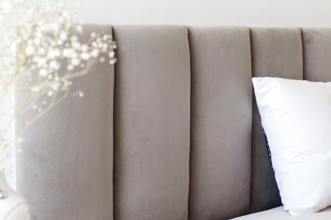 Upholstered Wall Panels Decorative Velvet Headboard Tiles Etsy