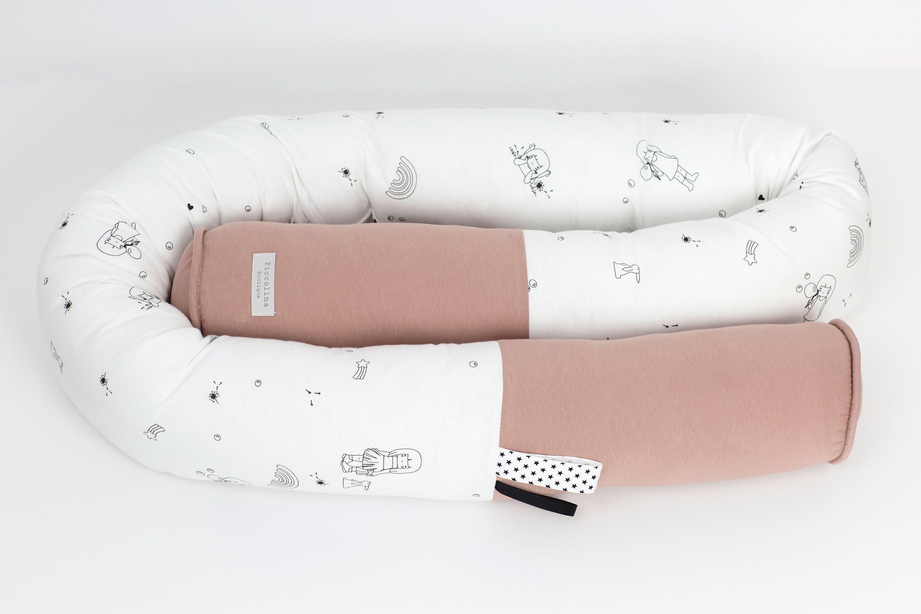 Cot Bumper Montessori Bed Bumper Baby Crib Bumper Snake Etsy