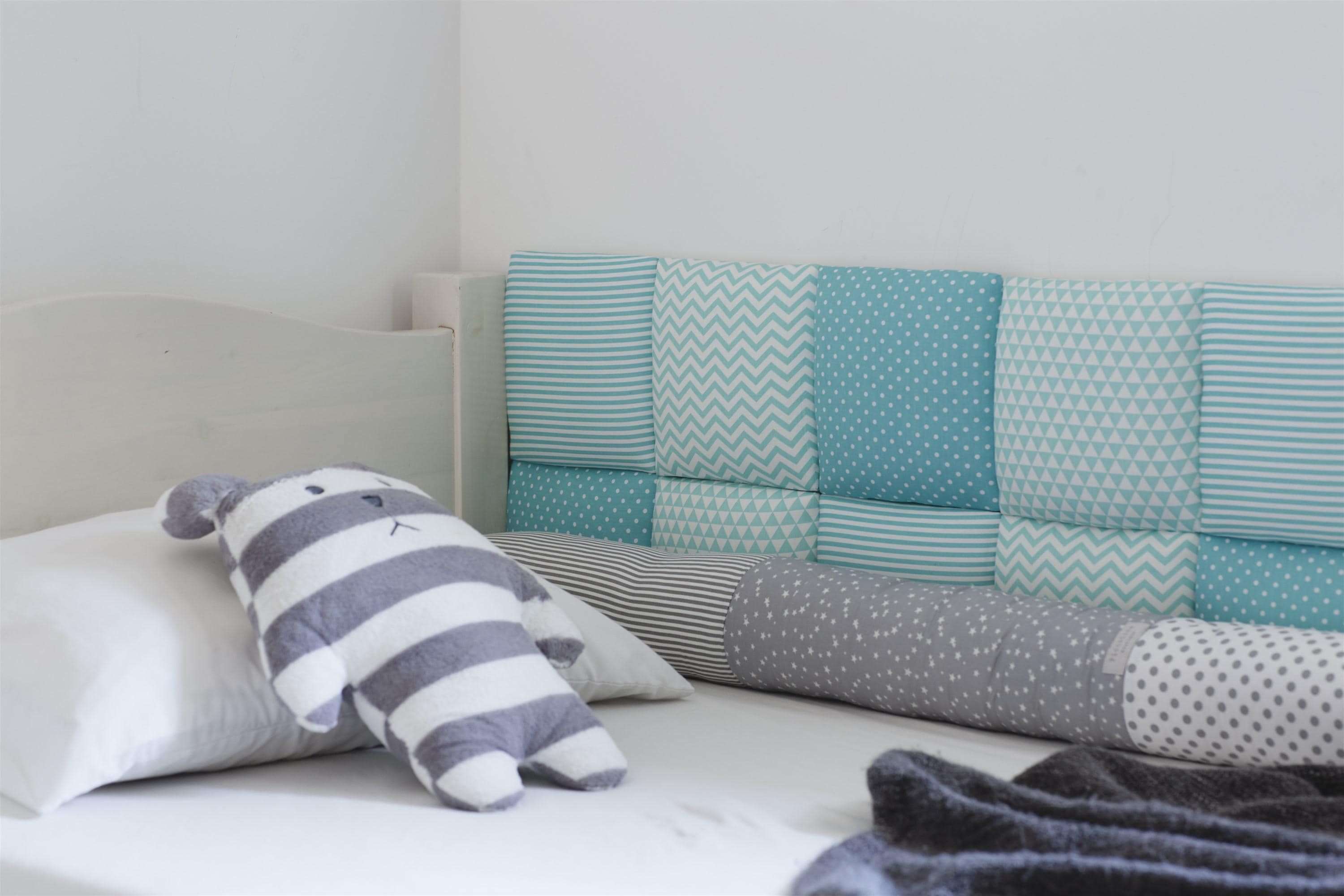 Headboard Bumper Cushion EvCushy Padded Headboard Bumper Cushion