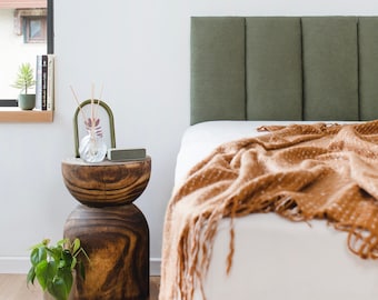 Cabeceros tapizados, revestimiento de pared de pana de fácil instalación, cojines de pared, decoración de pared con difusión acústica, paneles acolchados