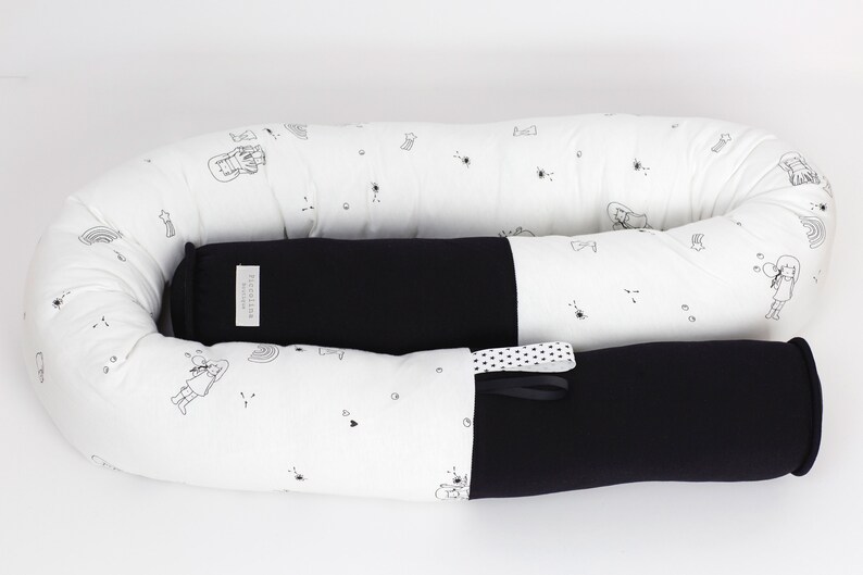 Cot Bumper Montessori Bed Bumper Baby Crib Bumper Snake Etsy