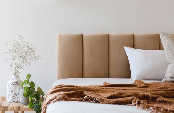 Etsy upholstered headboard deals