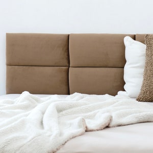 Sammetssänggavel, Klädda sänggavelkuddar, Kudde till sänggavel, Flera färgval, Sänggavel queen size, Sänggavel king size, Sänggavel twin
