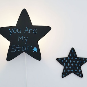 Star Night Light, LED Wall Lamp, Kids Wall Lights, Children Night Light, Baby Nursery Lamp, Star Nursery Decor, Star Wall Lamp, Wall Light
