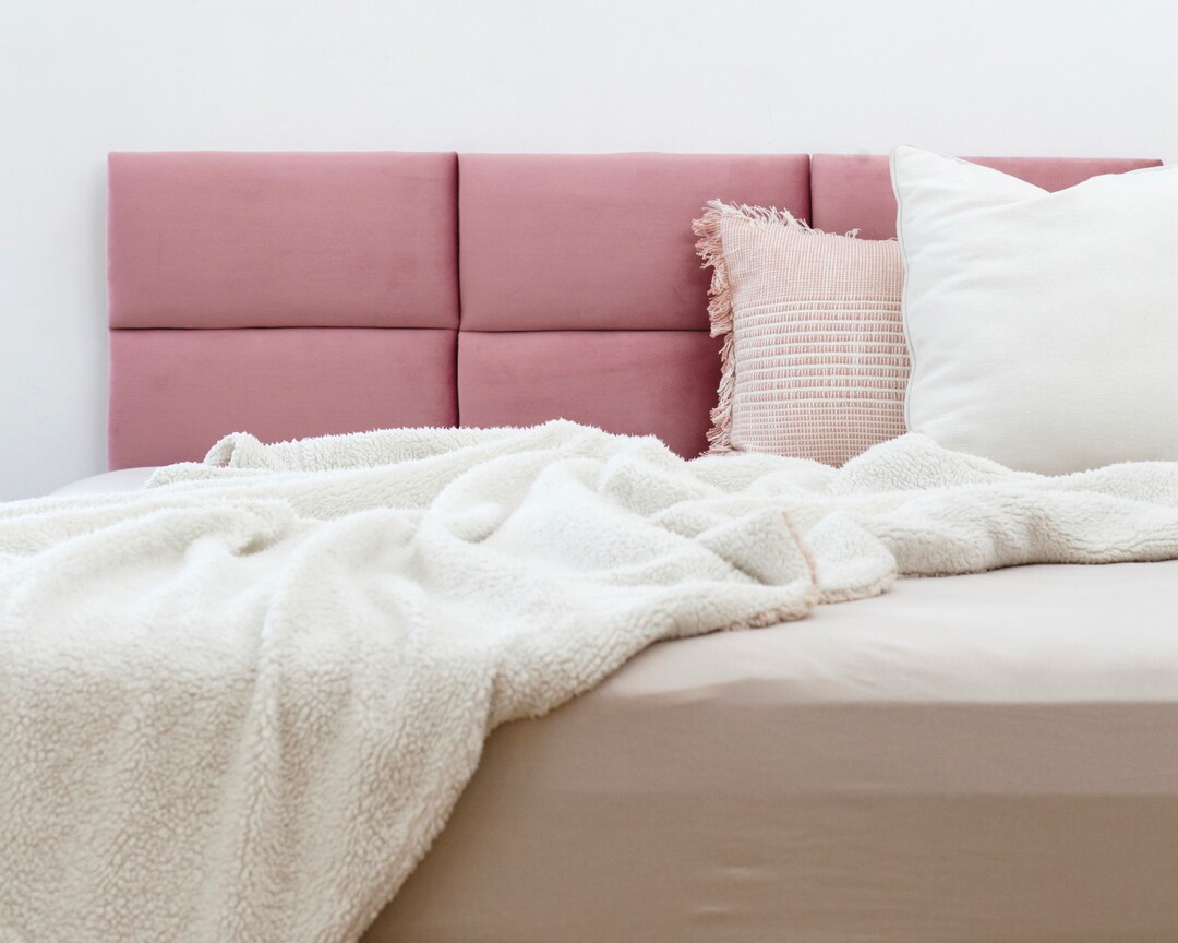 Velvet Wall Panels, Upholstered Headboard Tiles, Wall Cushions