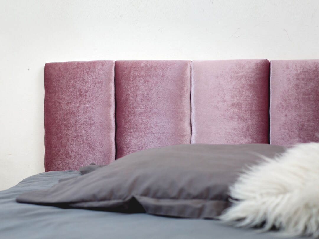 Dusty outlet pink headboard
