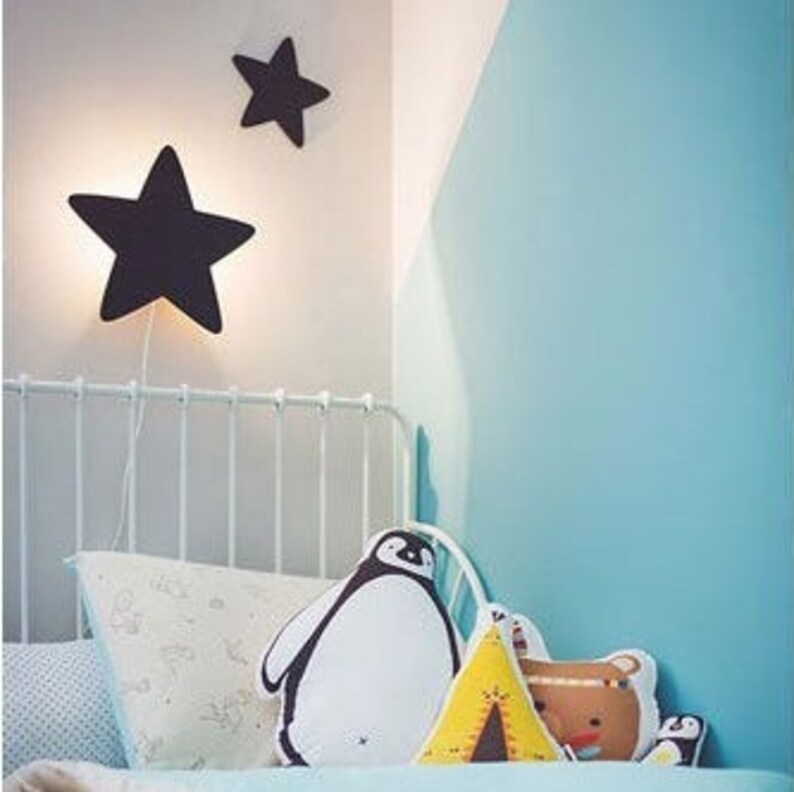 Wall Night Light Nursery Lamp Star Childrens Lamps Kinderzimmer Kids Gifts Home Living Vadel Com Wall Night Light Nursery Lamp, Nursery Wall Lamps