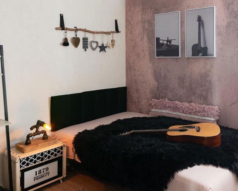 Queen Headboard Headboard Wall Panels Fabric Wall Decor Etsy