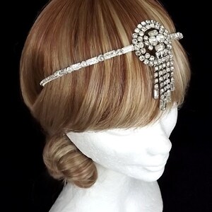 Vintage Wedding Tikka Headdress Vintage Art Deco Headpiece - Etsy