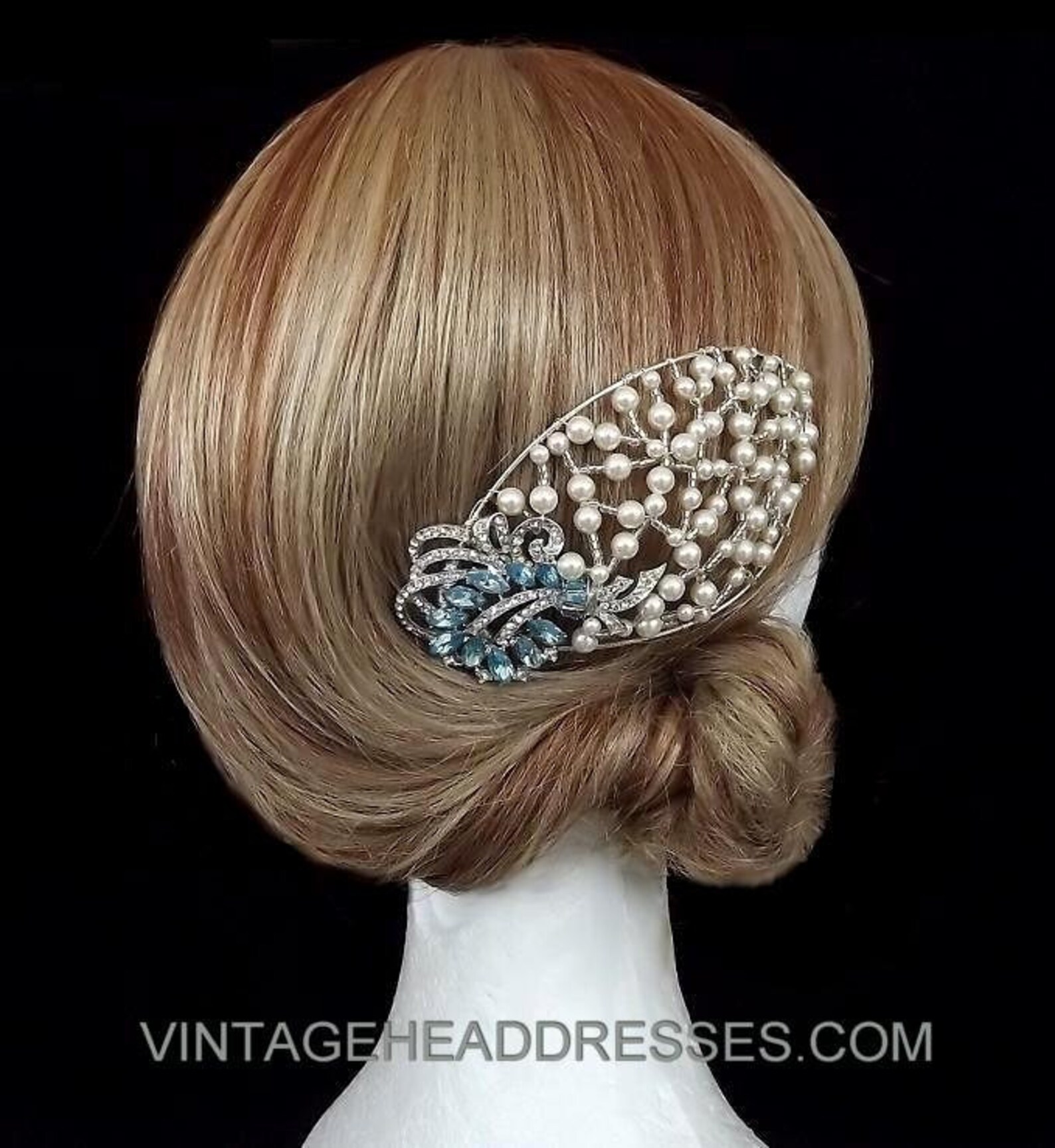 juliet cap wedding headpiece