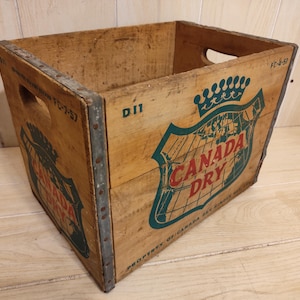 Canada Dry Crate - Etsy