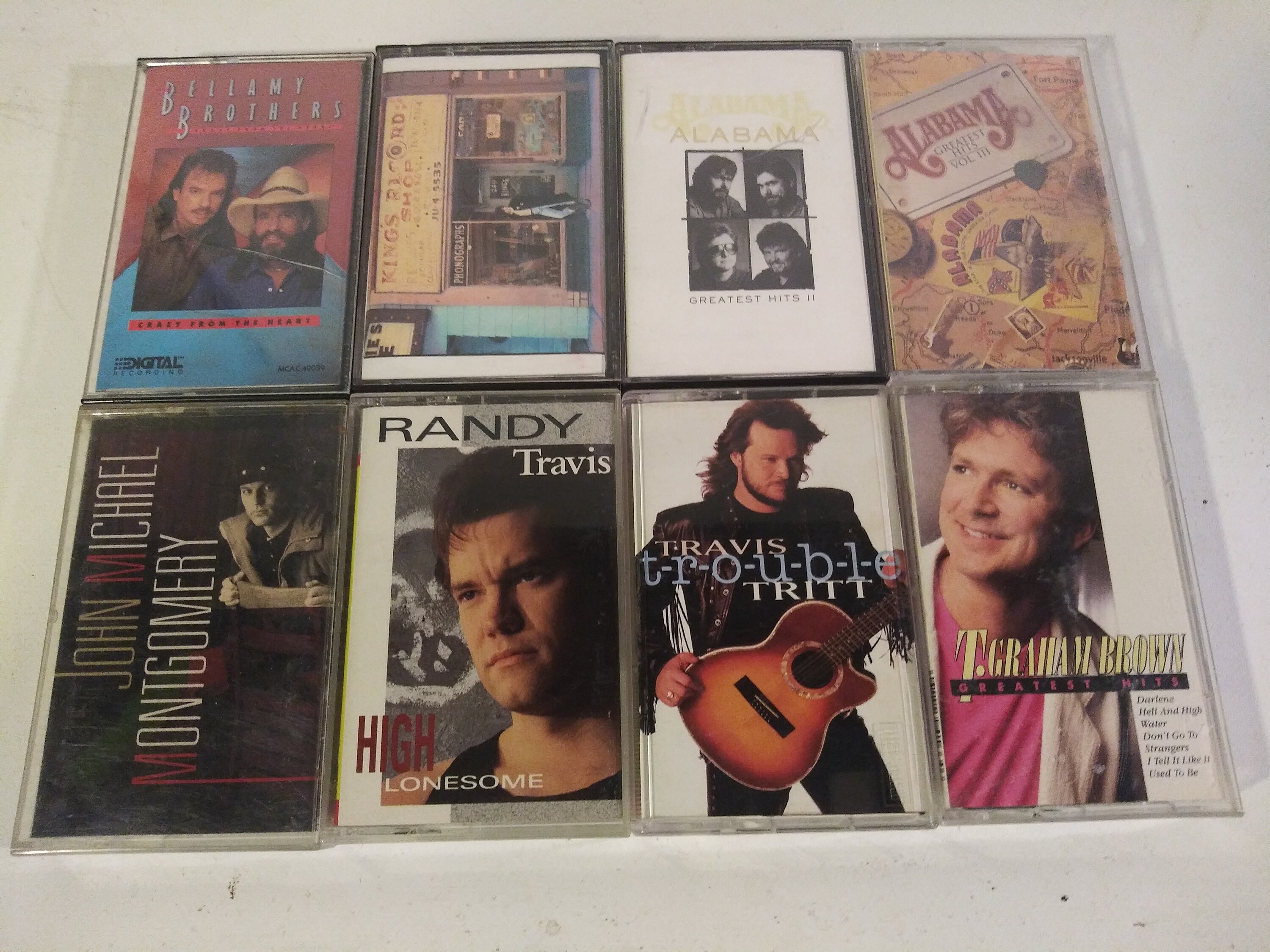80s and 90s Country Music Cassette Tapes You Pick Save On Etsy