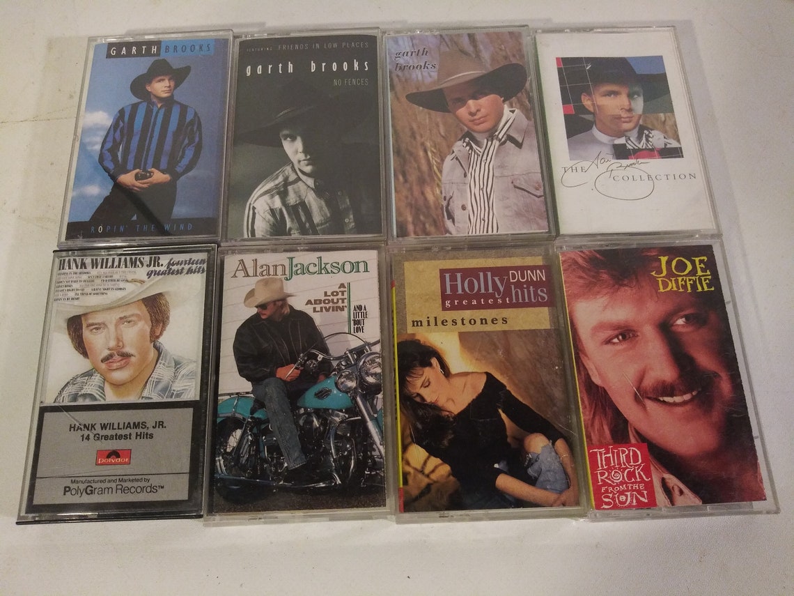 80s and 90s Country Music Cassette Tapes You Pick Save On Etsy