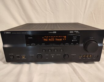 Yamaha Natural Sound Stereo Receiver RX-V661 Home Theater Audio System Works
