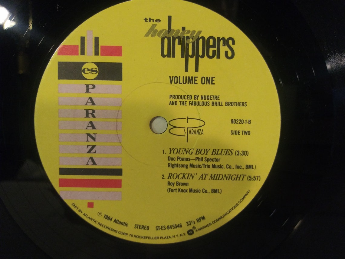 The Honeydrippers Volume One EXC Vinyl Record Robert Plant Etsy