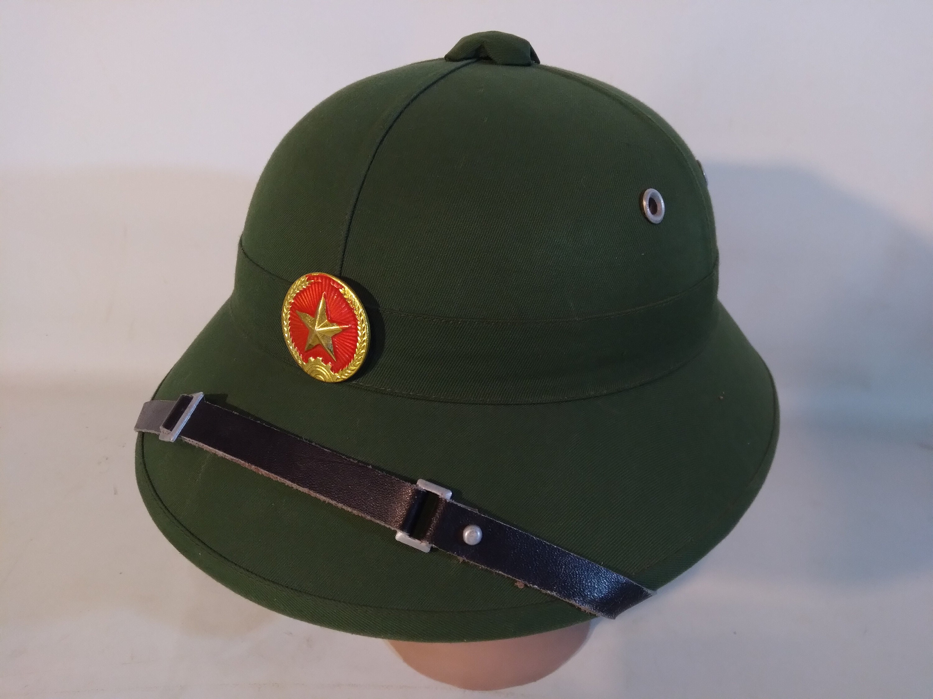 NVA North Army Pith Helmet Vietnam Era Etsy