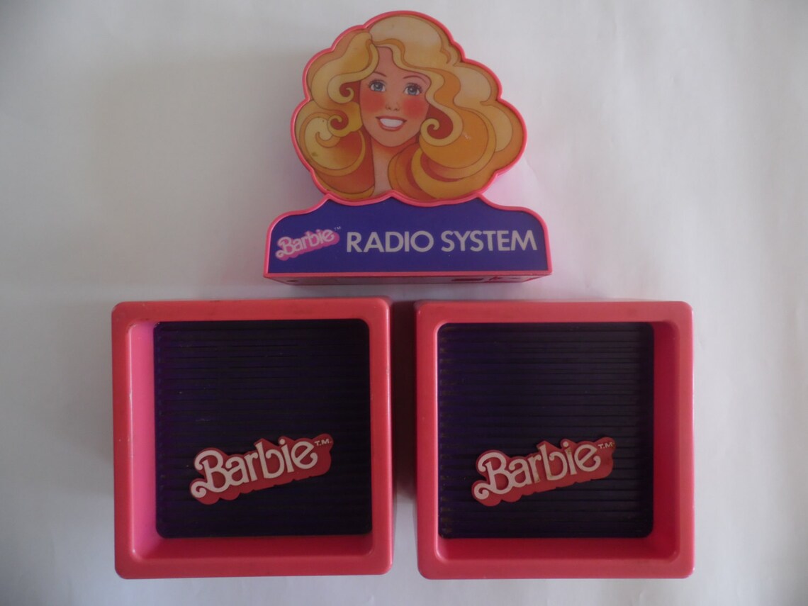 Vintage Barbie Radio System 1984 Works Etsy