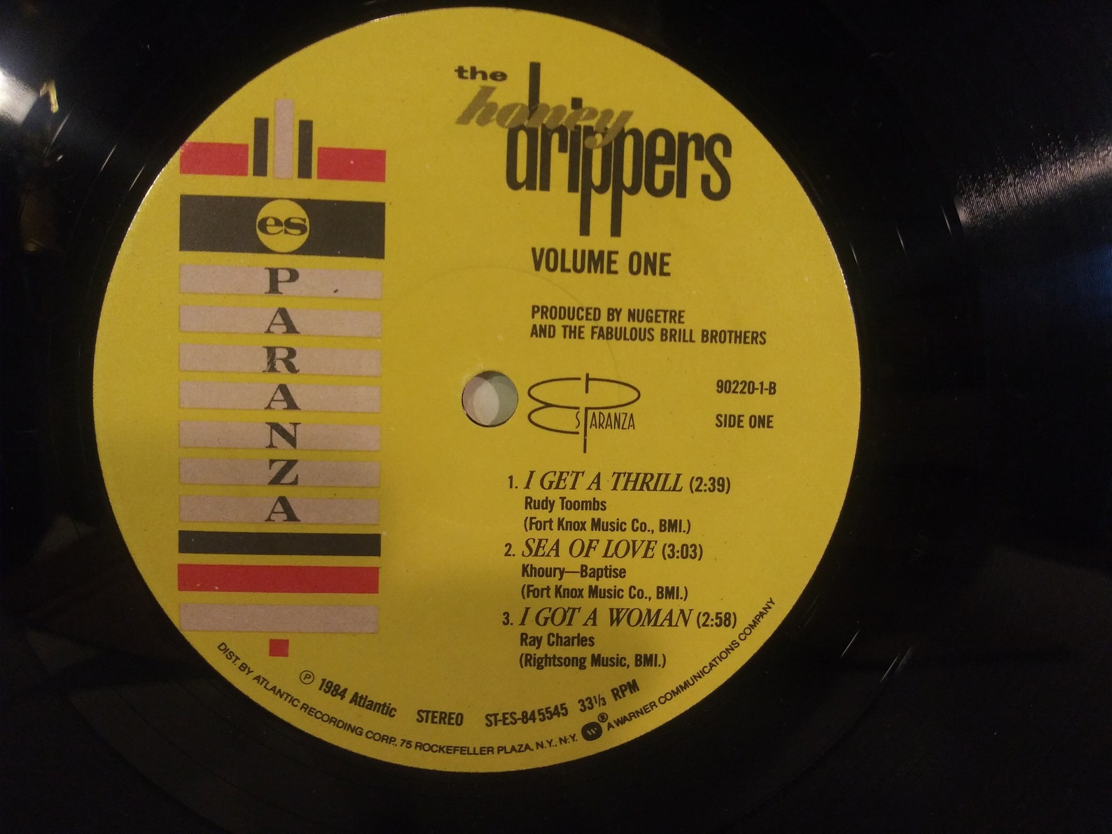 The Honeydrippers Volume One EXC Vinyl Record Robert Plant Etsy